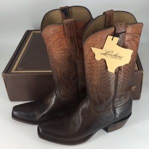 Lucchese Men’s Handmade Mad Dog Goat Boots 8.5 D